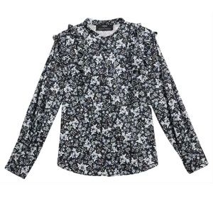 Erdem x Universal Standard Collab Long Sleeved Kalina Shirt small 14-16 NWT